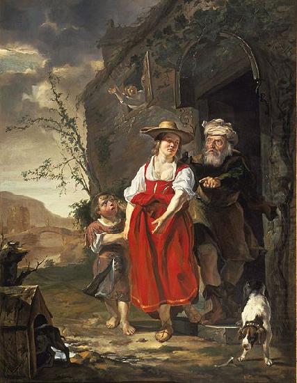 The Dismissal of Hagar, Gabriel Metsu